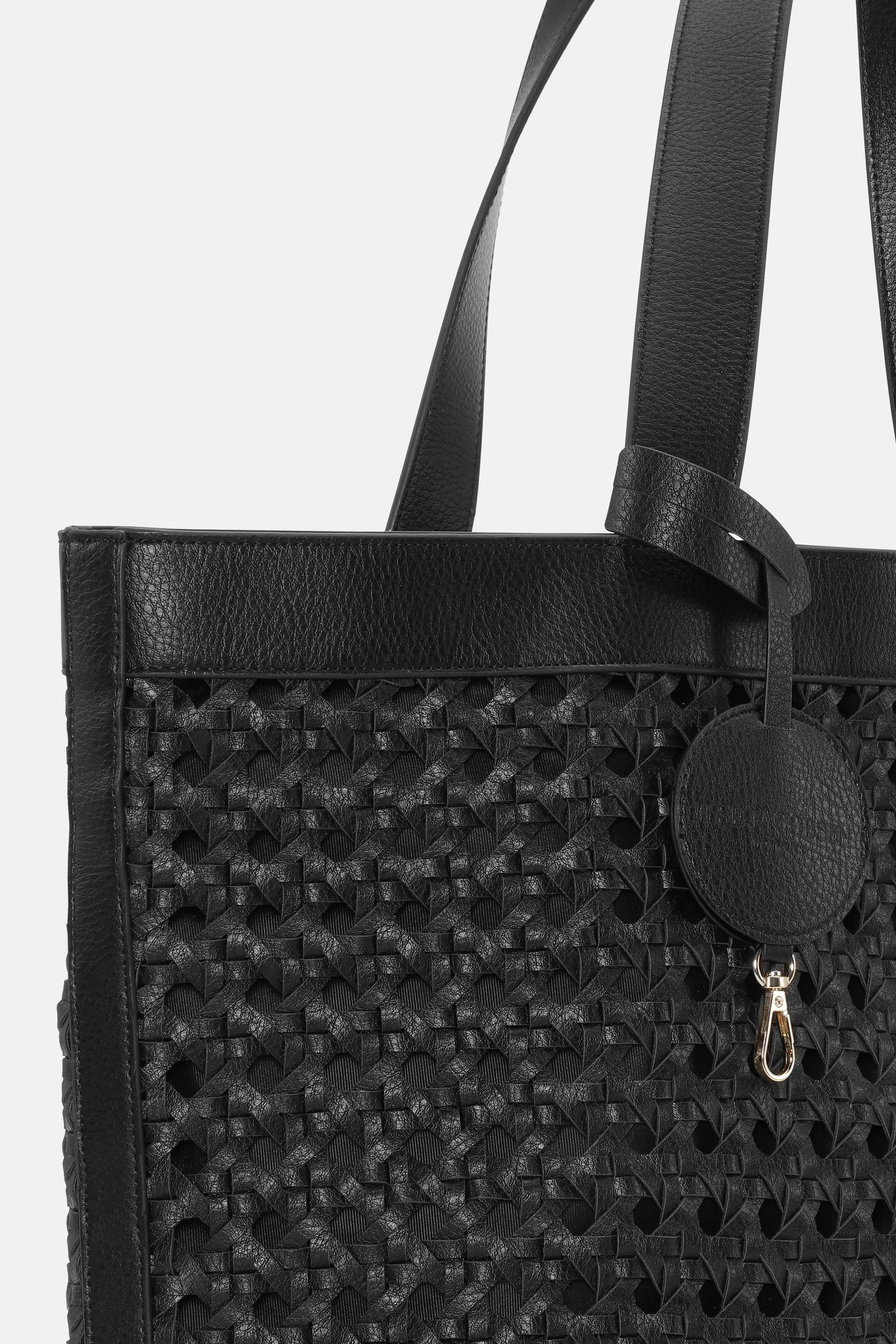 Große Beach Bag - Black Black